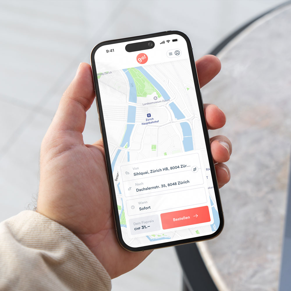 Fixpreis in der go! App